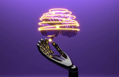 AI brain & robotic hand