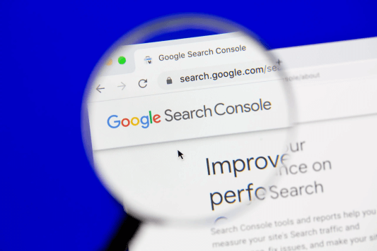 Google search console screenshot