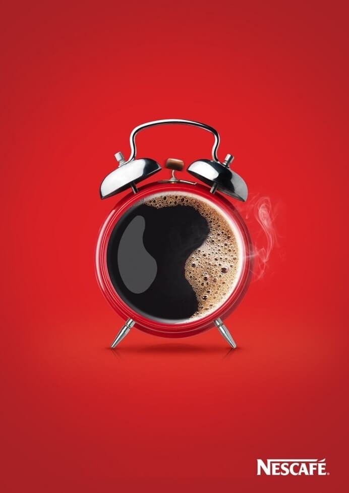 digital art example - nescafe