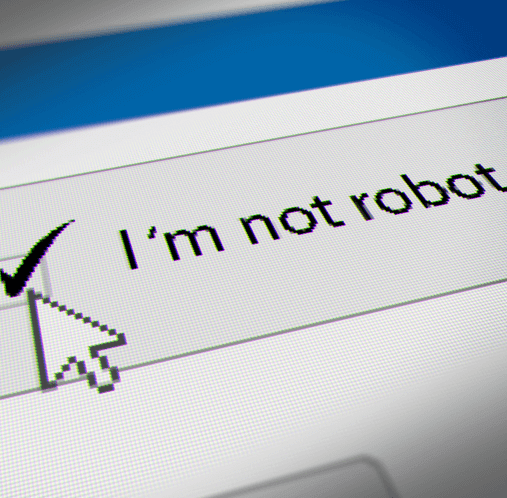 i am not a robot checkmark